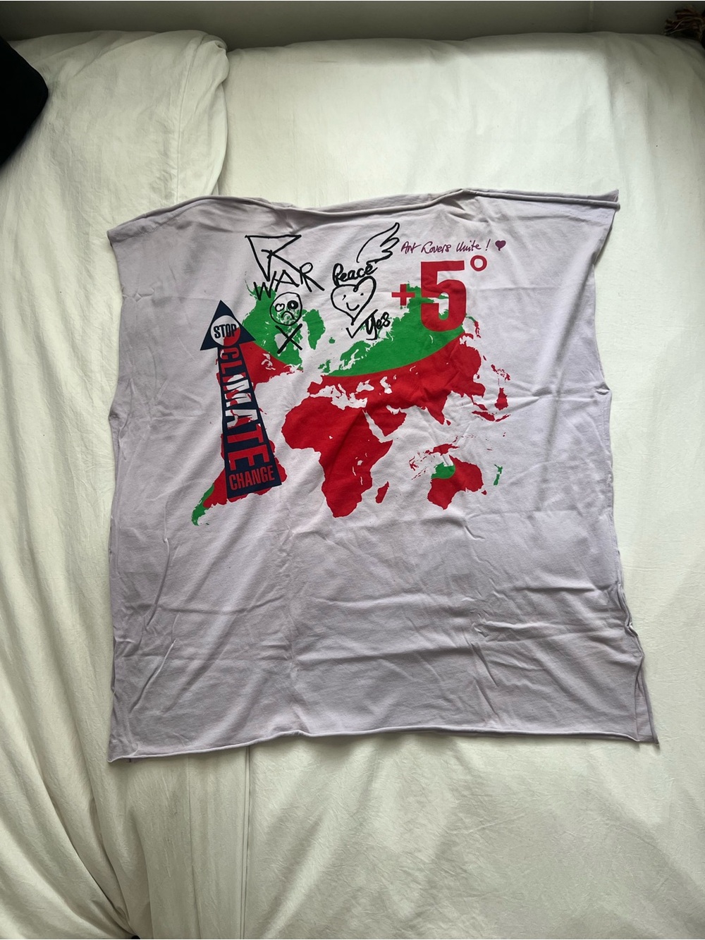 VIVIENNE WESTWOOD SQUARE DESTROY MAP TEE - Picture 3 of 8